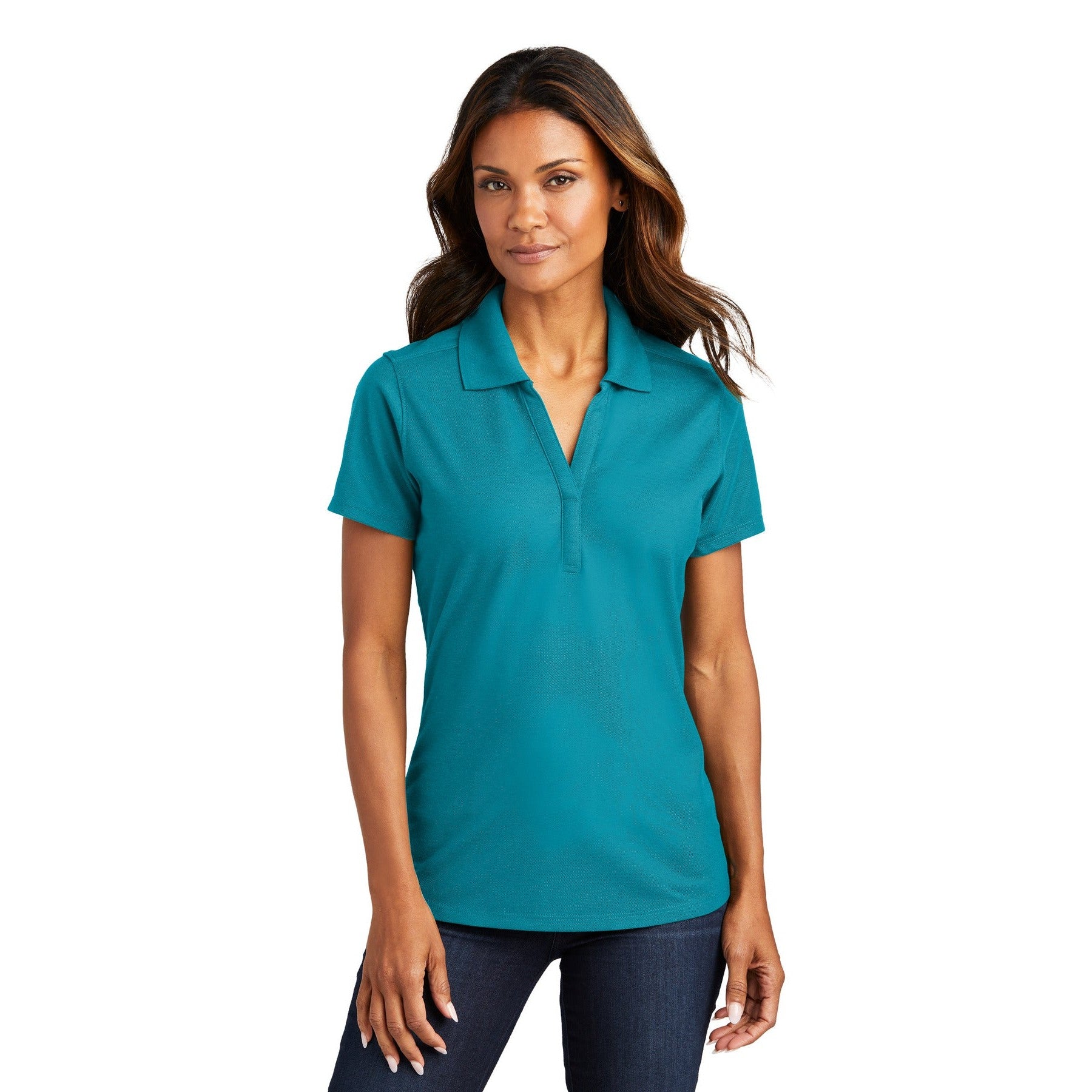 Port Authority-Port Authority ® Women's EZPerformance ™ Pique Polo. LK600-MedTech-10